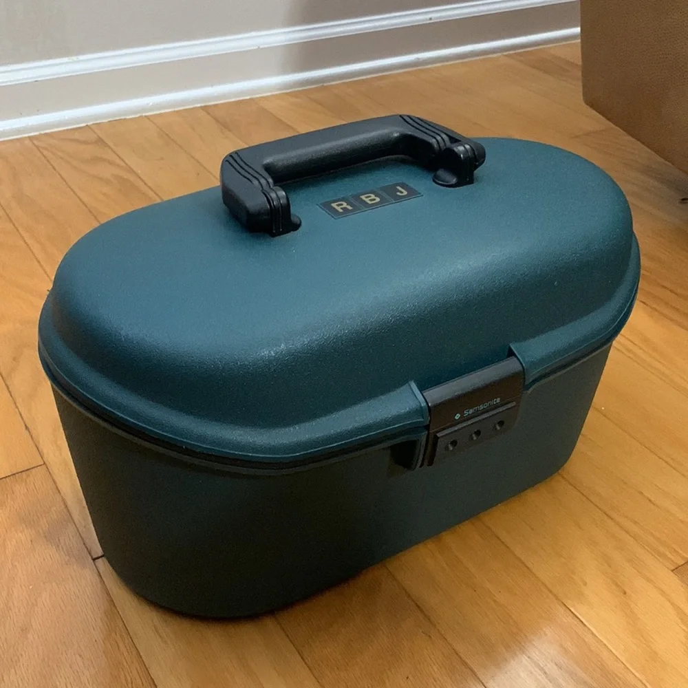 Samsonite Vintage Hardcase Jewelry and Makeup Organizer